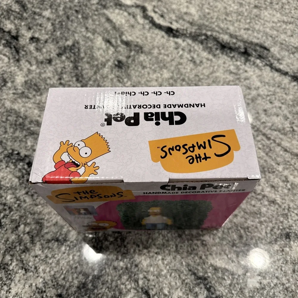 Homer Simpson Chia Pet New 2024 The‎ Simpsons Hedge